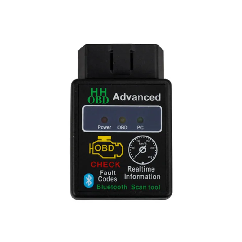 Мини ELM327 V2.1 Bluetooth сканер OBD HH OBDII диагностический инструмент подходит для Android Symbian