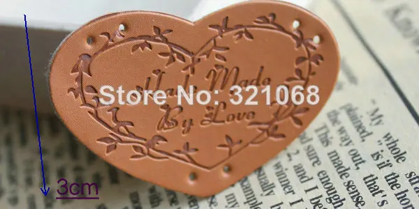 38 шт Ассорти 19дизайн Zakka DIY тисненые брелки из кожи PU ручной работы этикетки/патчи, для одежда на заказ сумка кошелек