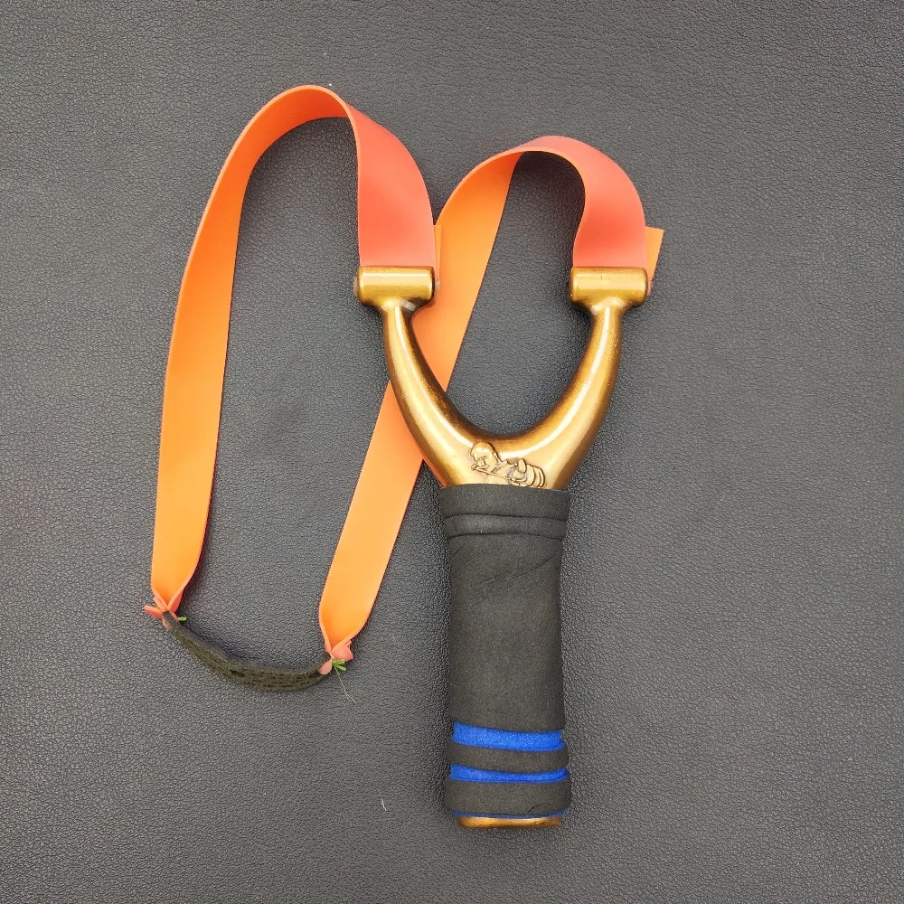 Популярная Мощная Рогатка для стрельбы из алюминиевого сплава с бантом