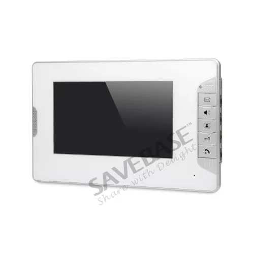 HOMSECUR 7 дюймов видео входная дверь безопасности домофон с одной кнопкой