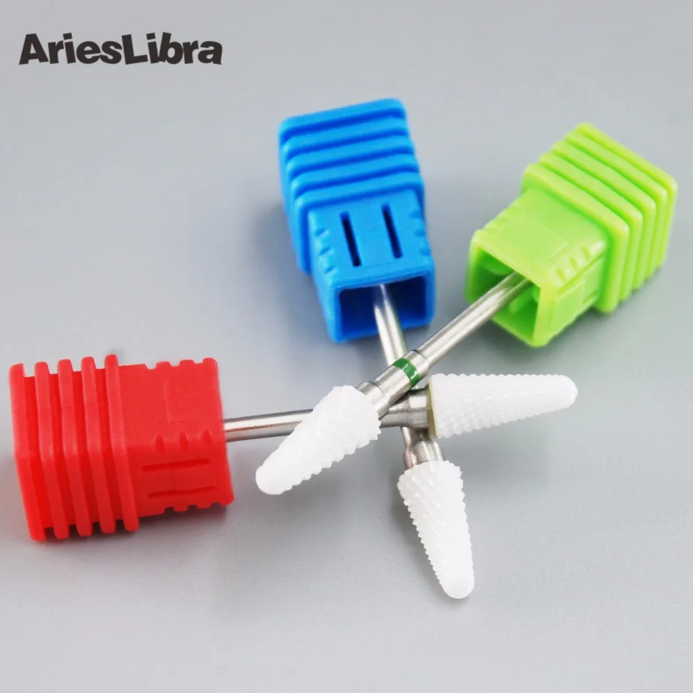 Керамическая фреза AriesLibra для дизайна ногтей фрезы маникюра