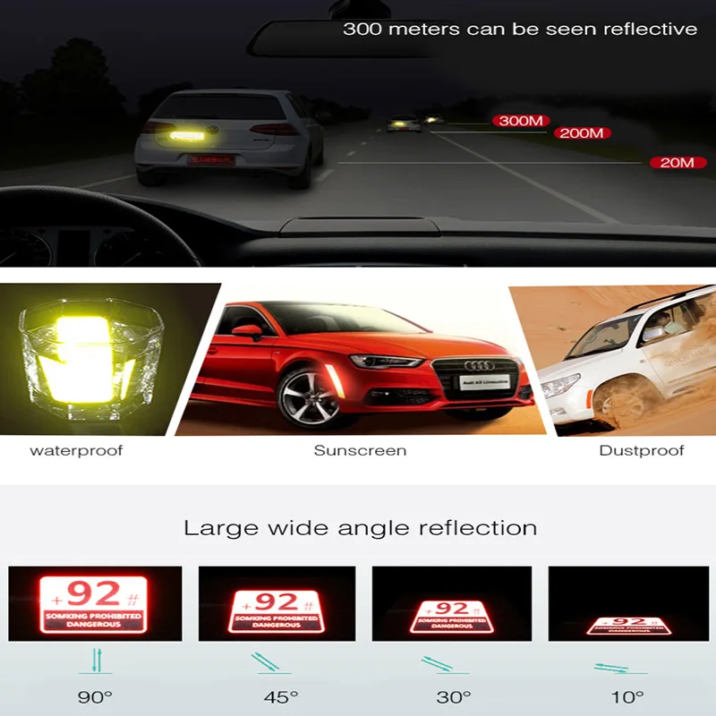 Автомобильная противотуманная светодиодная полоса светоотражающая