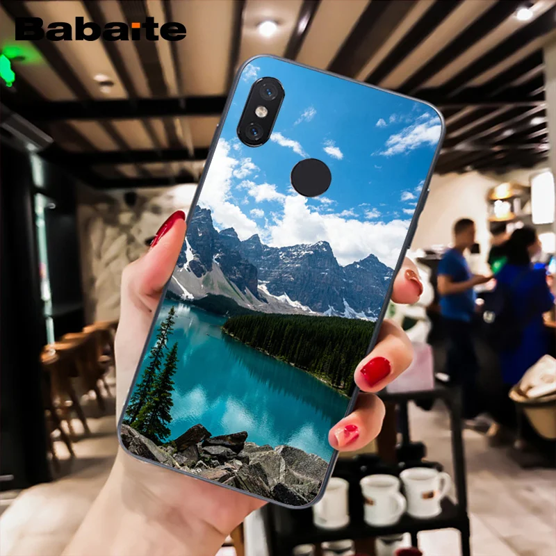 Babaite зимний Снежная гора Sceneary силиконовый чехол для телефона для Xiaomi MiA1 A2 lite F1 Redmi 4X 5Plus S2 Note7 Redmi Note4
