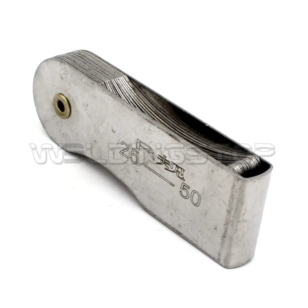 Прибор для измерения радиуса Вогнутый выпуклый конец внутренней и внешней