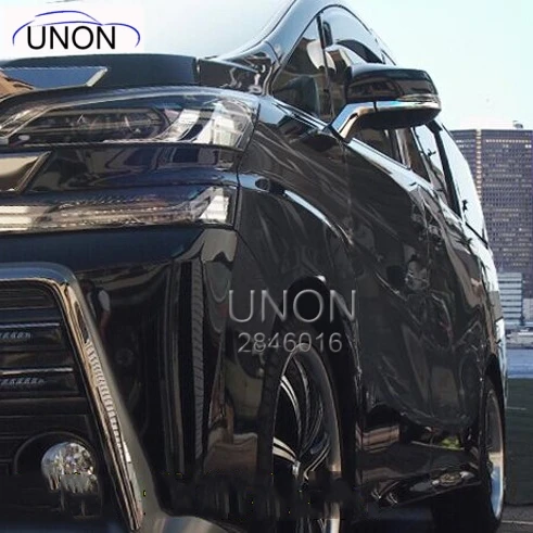 Хромированные аксессуары для Toyota Alphard Vellfire боковые двери заднего вида Чехлы для зеркал зеркала наклейки для стоек