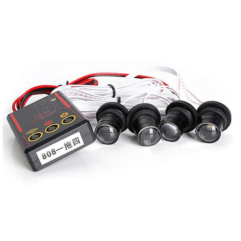 4 шт. светодиодный 24V Орлиный глаз для автомобиля мотоцикла аварийного