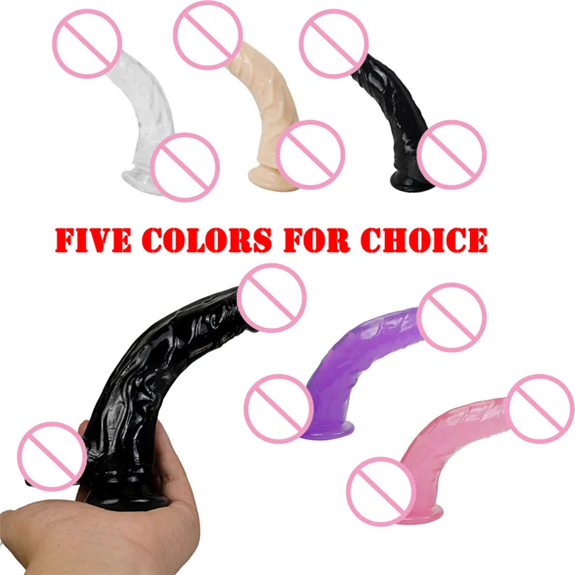 Фаллоимитаторы из ТПЭ пенис анус влагалище G Spot массажный фаллоимитатор горячие