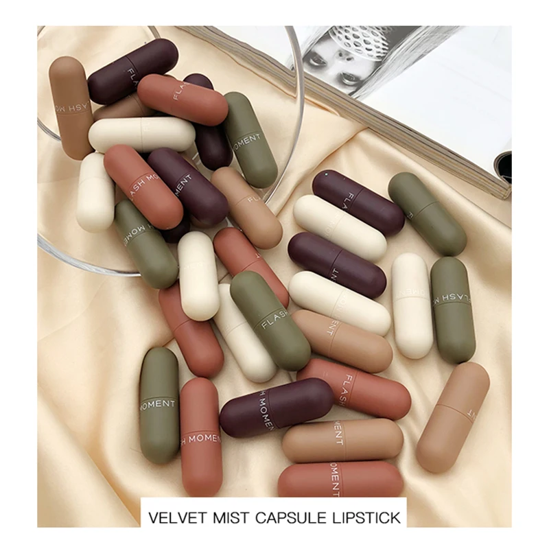 5 шт./компл. водостойкая матовая помада стойкая Увлажняющая губная набор для