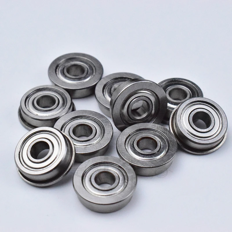 F604ZZ 4*12&amp13.5*4mm 10pieces free shipping 604 Flange bearings chrome steel bearing F604 F604Z | Обустройство дома