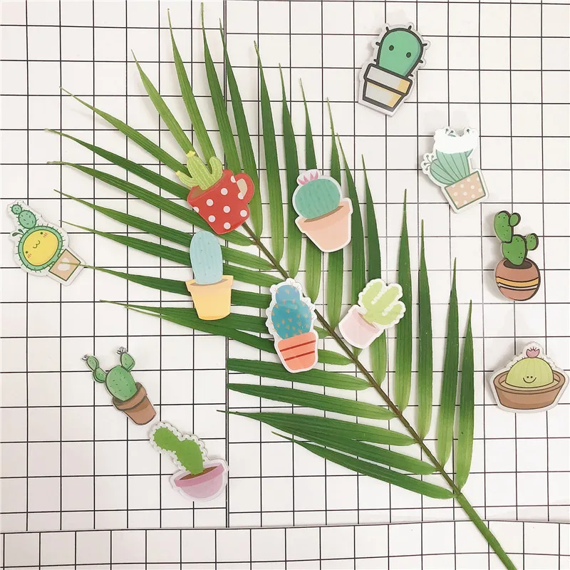 Милые зеленые Броши С КАКТУСОМ для женщин и мужчин корейская мода Harajuku простые