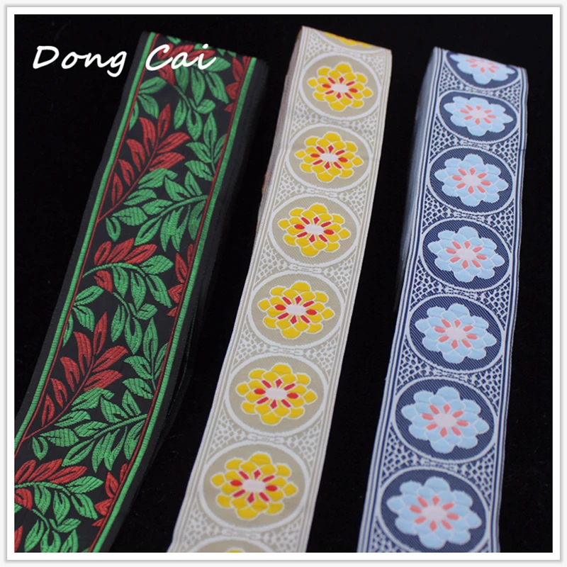 3 ярдов/партия 5 см ширина вышитая тесьма сделай сам поделки ручной работы швейная