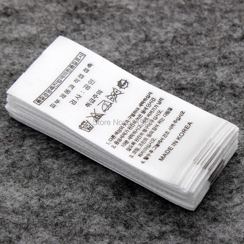 Индивидуальные этикетки для одежды печать/производство товарный знак тканые и