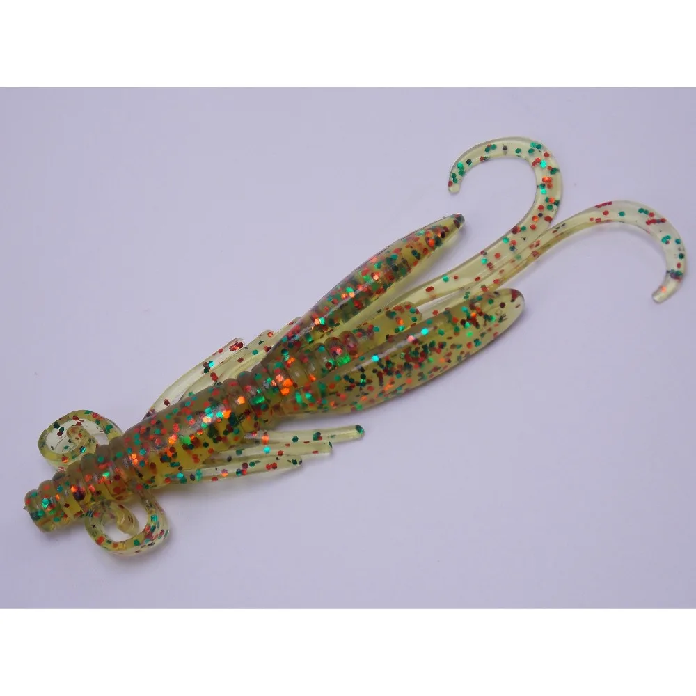 CATCHSIF 47 шт. большая приманка для окуня существо гусеница лягушка Жаба мягкие