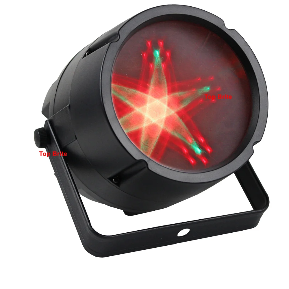 2 шт. новое видение Magic Par 169 шт. LED Par-прожектор со светодиодами RGB DMX сценическое освещение эффект DMX512 Master-Slave светодиодный плоский для DJ Disco вечерние KTV