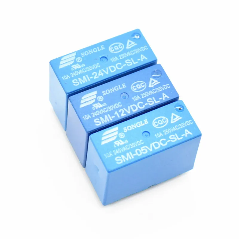 Реле мощности Φ 5V 12V 24V 10A 4 контактное реле оптовая цена|power relay|relay 10a 12v10a relay |