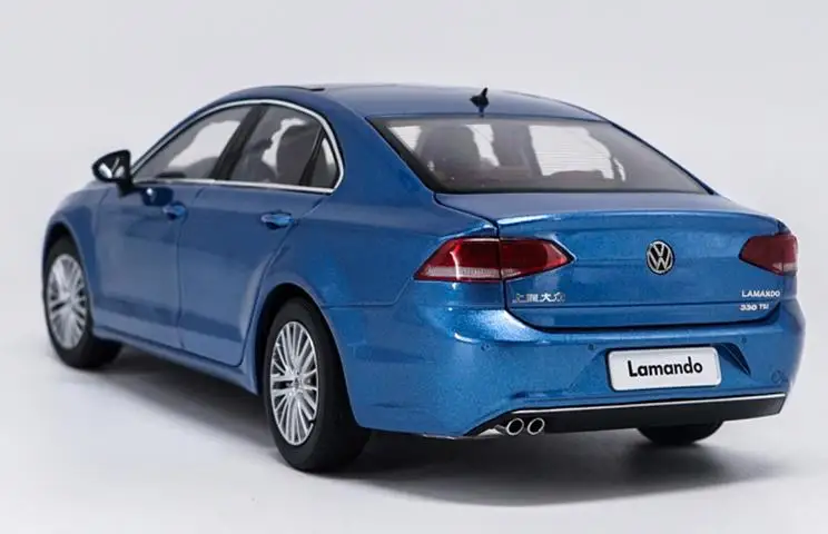 Высокая имитация Volkswagen Lamando GTS модель автомобиля 1:18 передовая Коллекция игрушечных автомобилей из сплава, литая металлическая модель