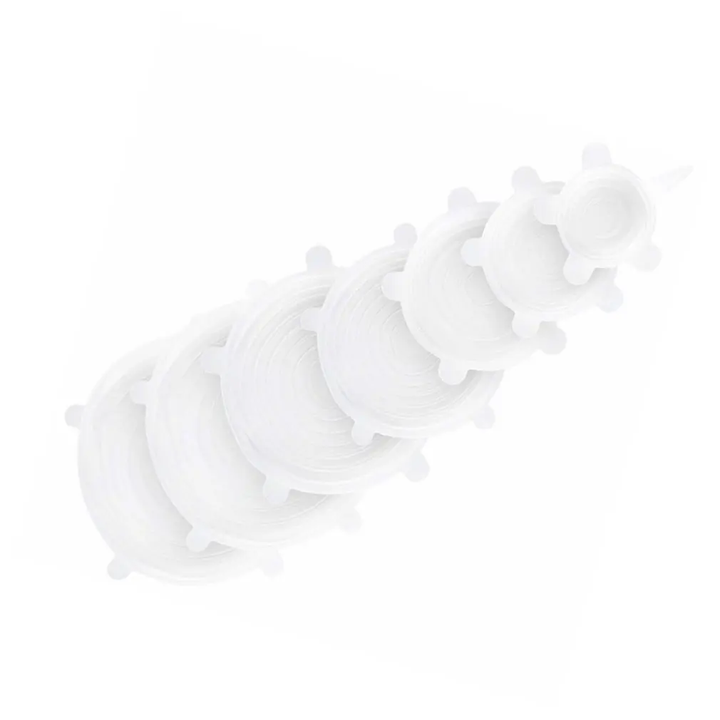 Пищевая силиконовая постельное белье универсальная чаша уплотнение крышки