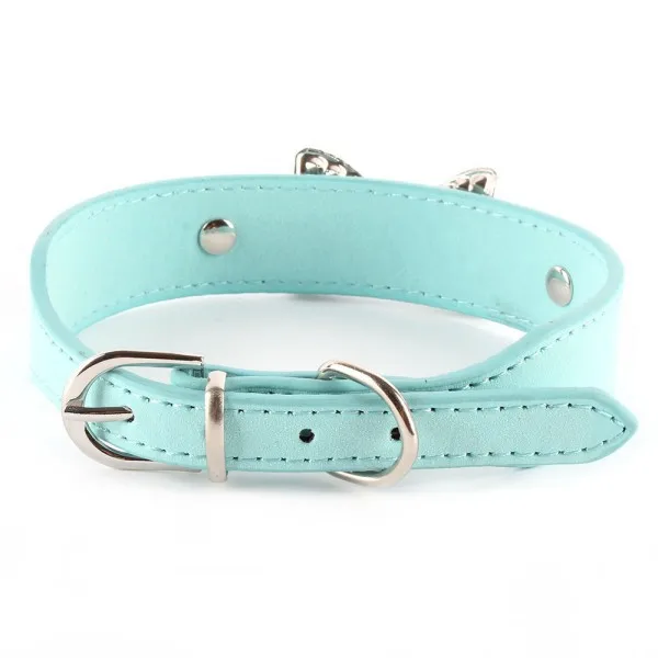 Украшенный бантом ошейник для домашних питомцев чокер щенков ожерелье кошек