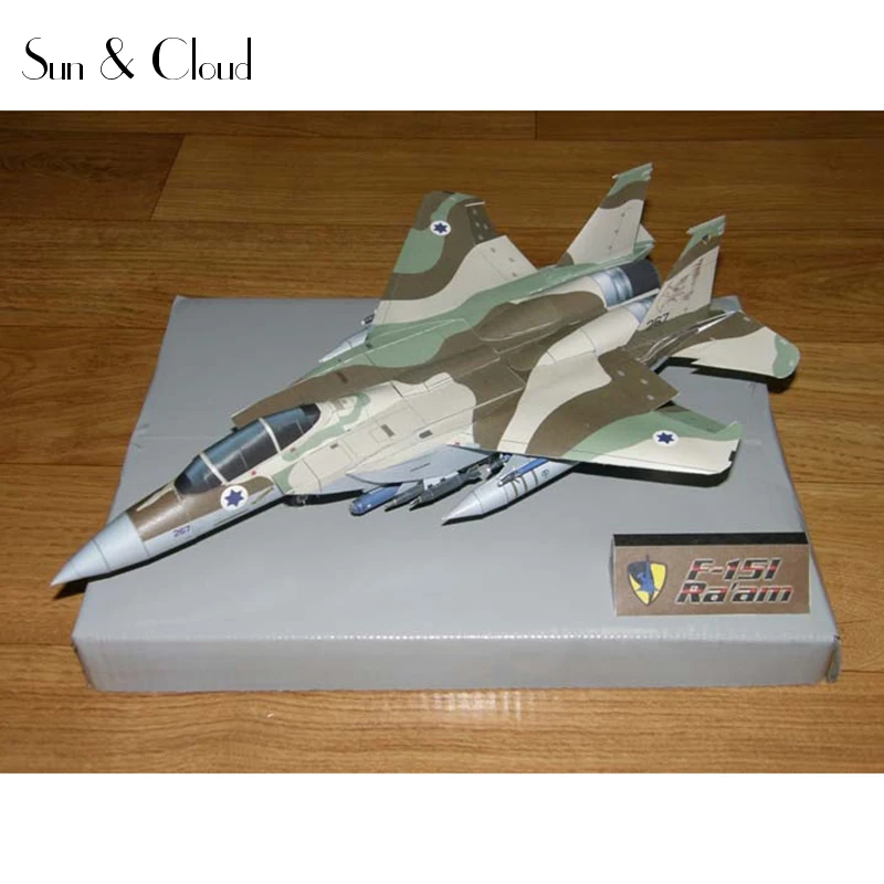 1:100 3D Макдоннелл Дуглас самолет Eagle бумажная модель сборка ручная работа игра