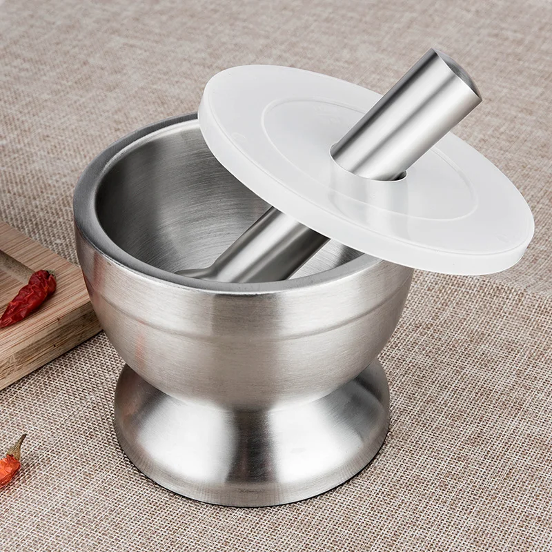 Мясорубка для специй из нержавеющей стали с крышкой измельчения эргономичный