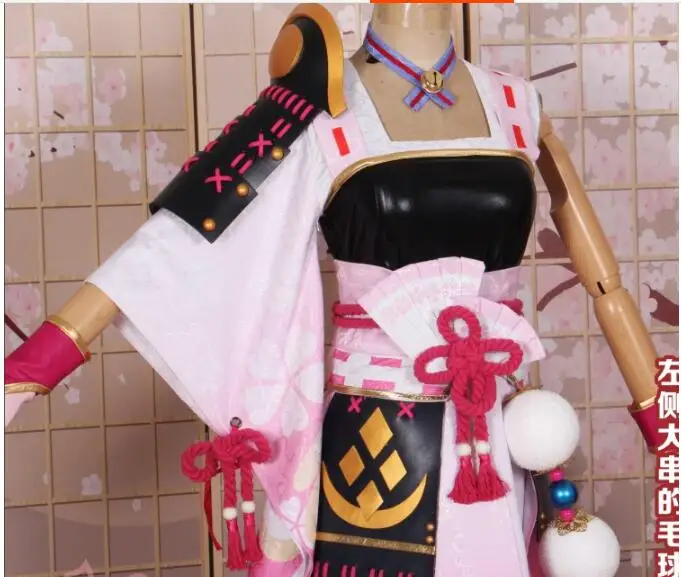 Hakurou Onmyoji Косплей косплей костюм может изготовлен на заказ платье|Игровые