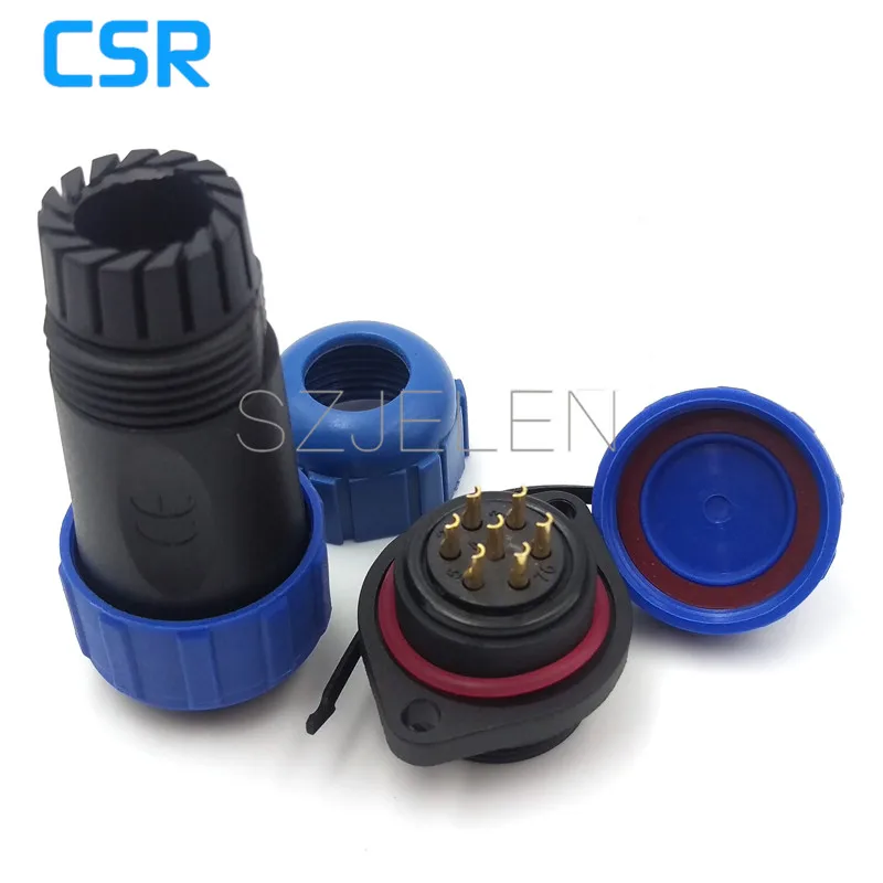 SP2110 наружное светодиодное освещение водонепроницаемый разъем Мужской Женский