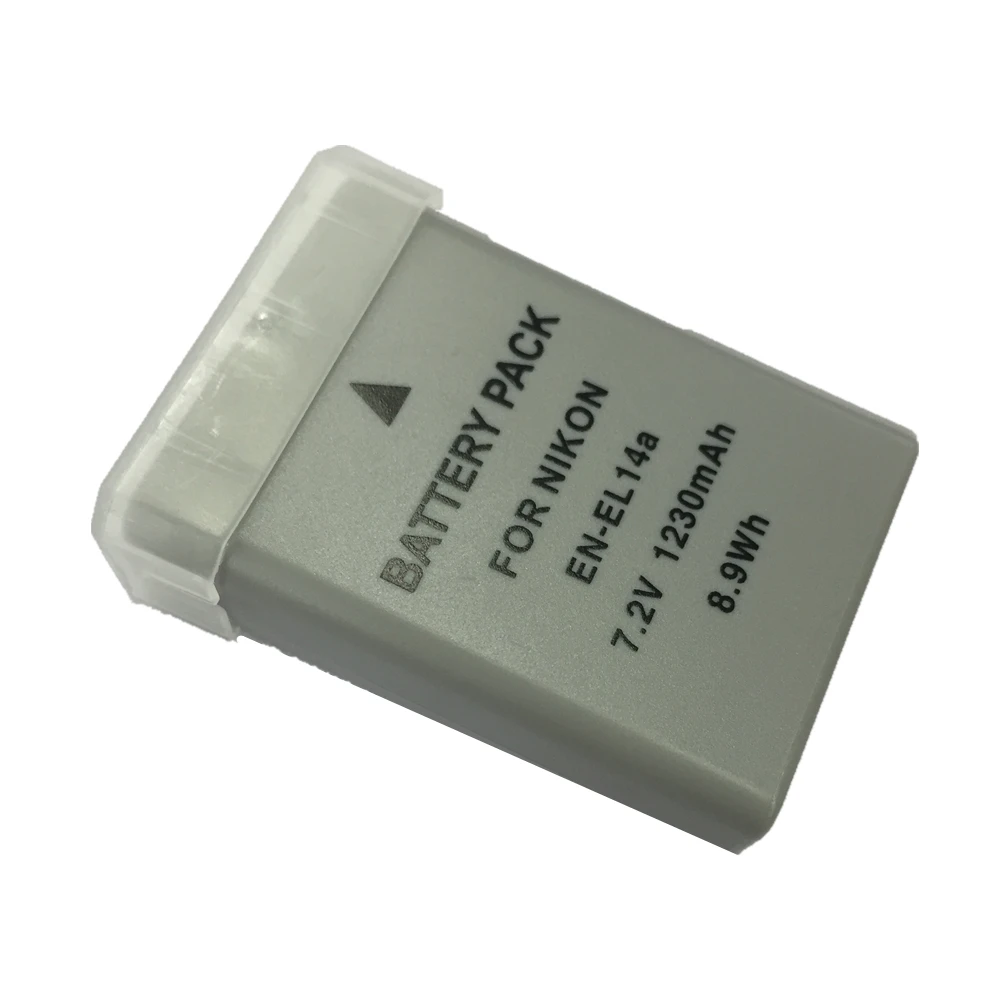 EN-EL14a EN-EL14 lithium batteries pack EN EL14a EL14 Digital camera battery For Nikon D3400 D5500 D5300 D5200 D3200 D3100 D5600 |