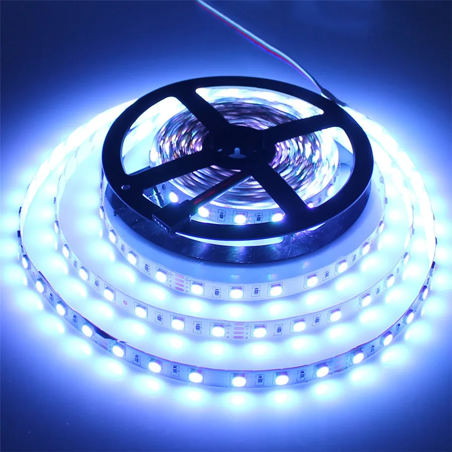 Светодиодная ленсветильник 5050 SMD 5 м 24 В неводонепроницаемая лента RGB с 44 кнопками