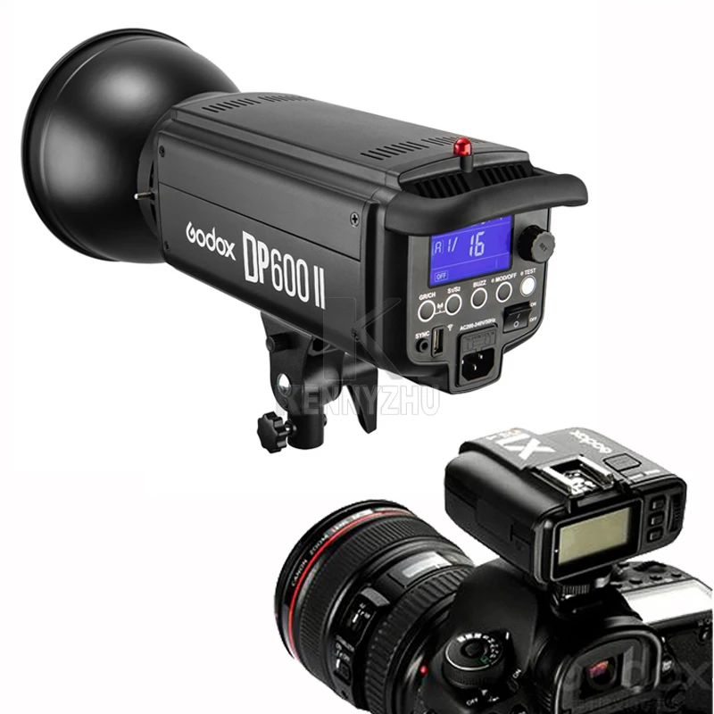 Godox DP600II 600Ws 2 4G Беспроводной X Системы студийной стробоскопической вспышки Bowens