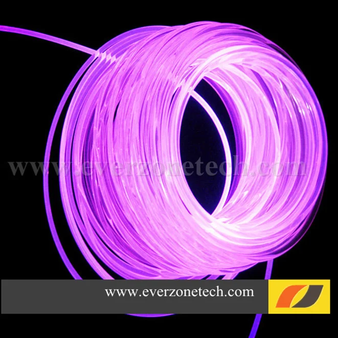 

5mm Sideglow Fiber Optic Lighting LED Light Cable for Interior Decoration
