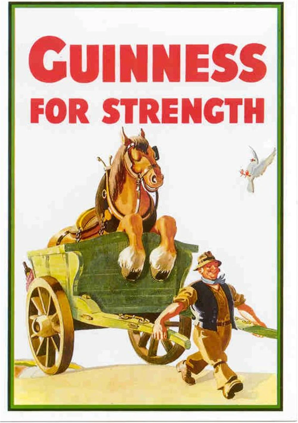 Ретро Винтажные рекламные постеры в виде пива стиле Гиннесса просто Наклейка на