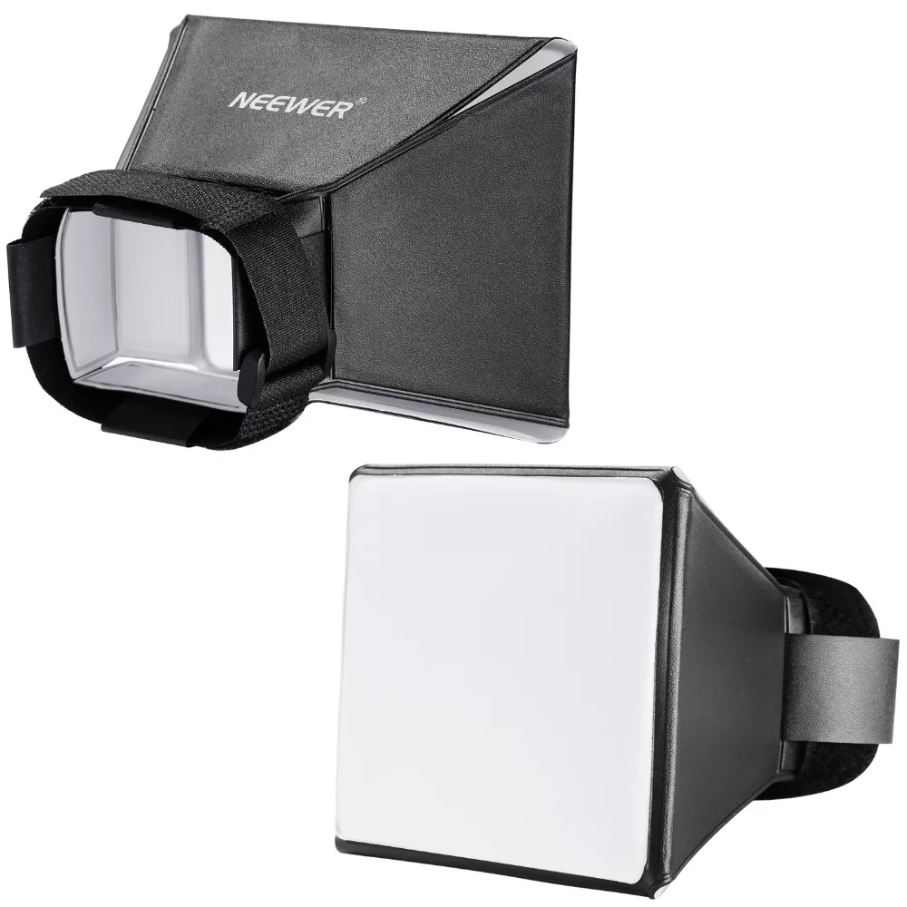 Neewer 4 &quotx 5&quot/10 см x 13 Универсальный складной рассеиватель света вспышки софтбокс