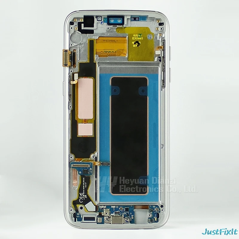 ЖК дисплей для samsung Galaxy S7 edge G935F G935FD сенсорный экран с рамкой 5 дюйма|Экраны