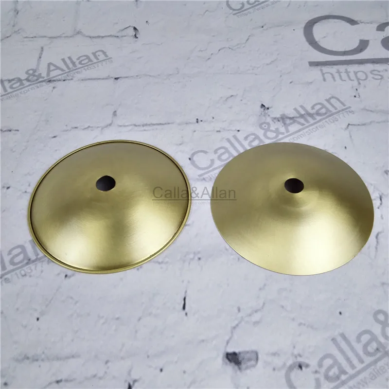 Бесплатная доставка d100x18 мм Лампа Базовая чашка латунный материал абажур