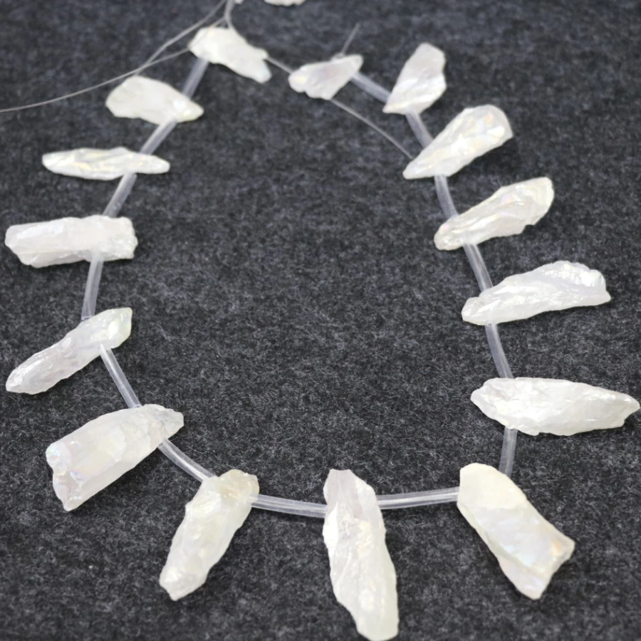 15 5 ''/нитка из титана кварцевые кристаллические подвески 1 нить топ