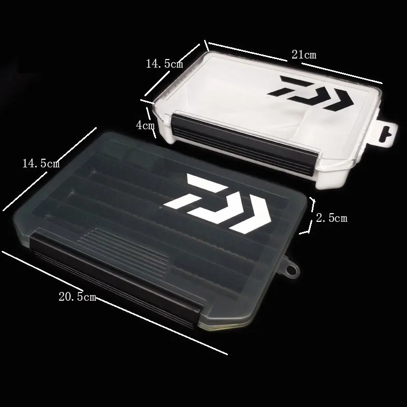 Daiwa рыболовные снасти, коробки для наживки, пластиковые приманки, коробки для ловли нахлыстом, ящик для хранения рыболовных снастей, принадлежности, аксессуары, высокая прочность