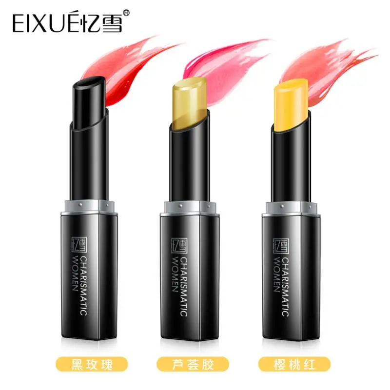 Помада косметика с алое вера натуральный увлажняющий бальзам для губ меняющий