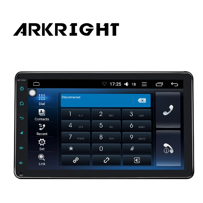 Новейший HD двойной Din Andriod 8 1 дюймов 4G B + 32 ГБ встроенный модем DSP Wifi Bluetooth Камера