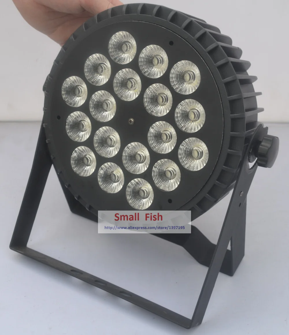 Новый профессиональный светодиодный сценический свет 180 Вт плоский Par 18x12W LED