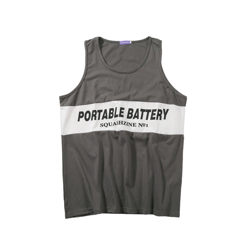 Жилет женский хлопковый с буквенным принтом повседневный Свободный жилет в