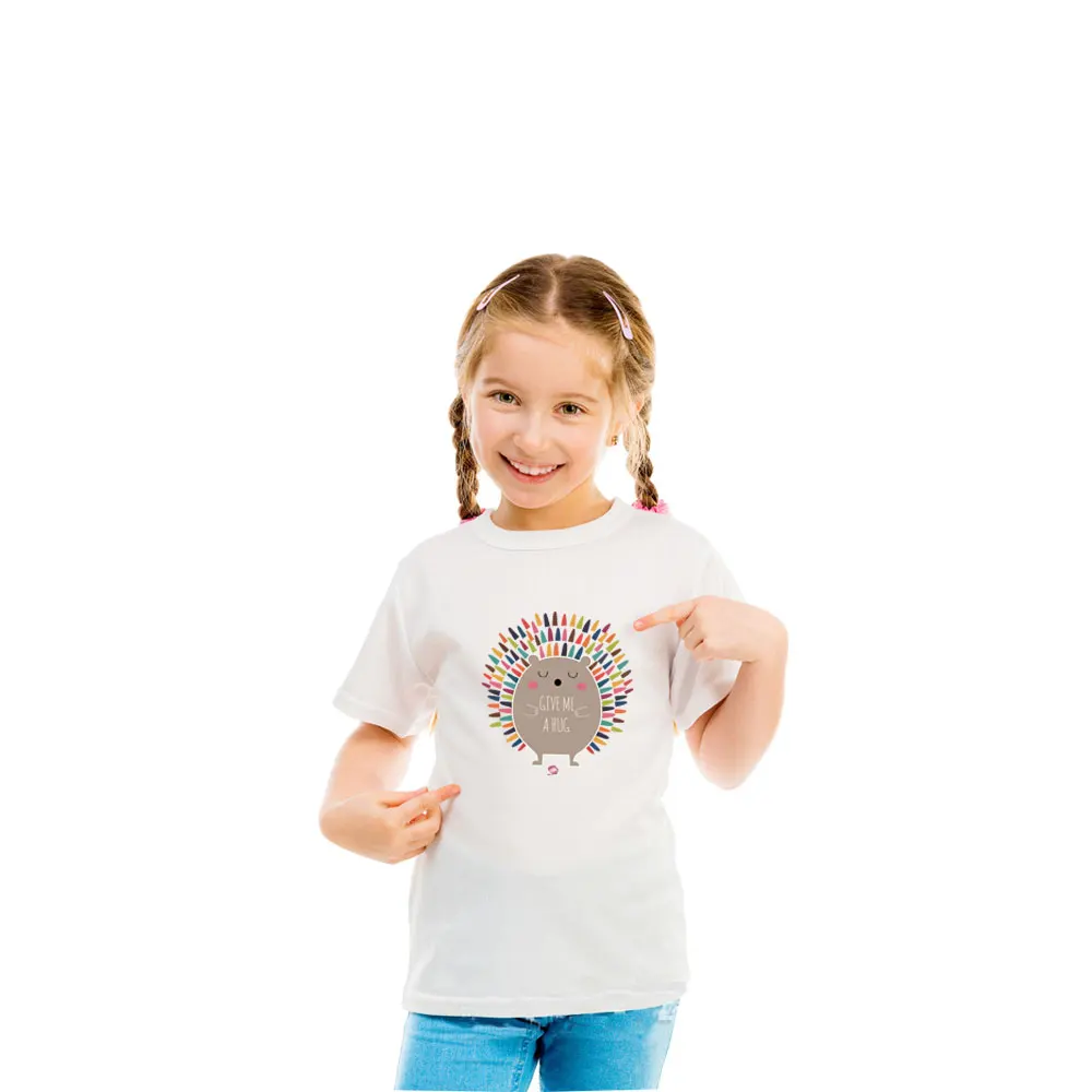 Цветные патчи Ежика для одежды diy Футболка тепловой пресс гладильные наклейки