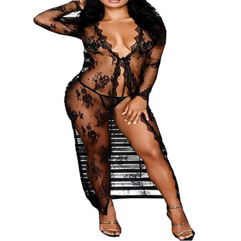 Платье женское кружевное вязаное пляжное элегантное пикантный Комплект для