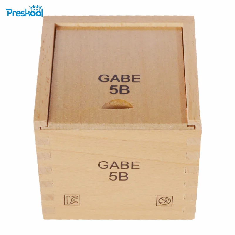 Детские игрушки креативные Развивающие деревянные кубики Froebel Gabe 5B Обучающие для