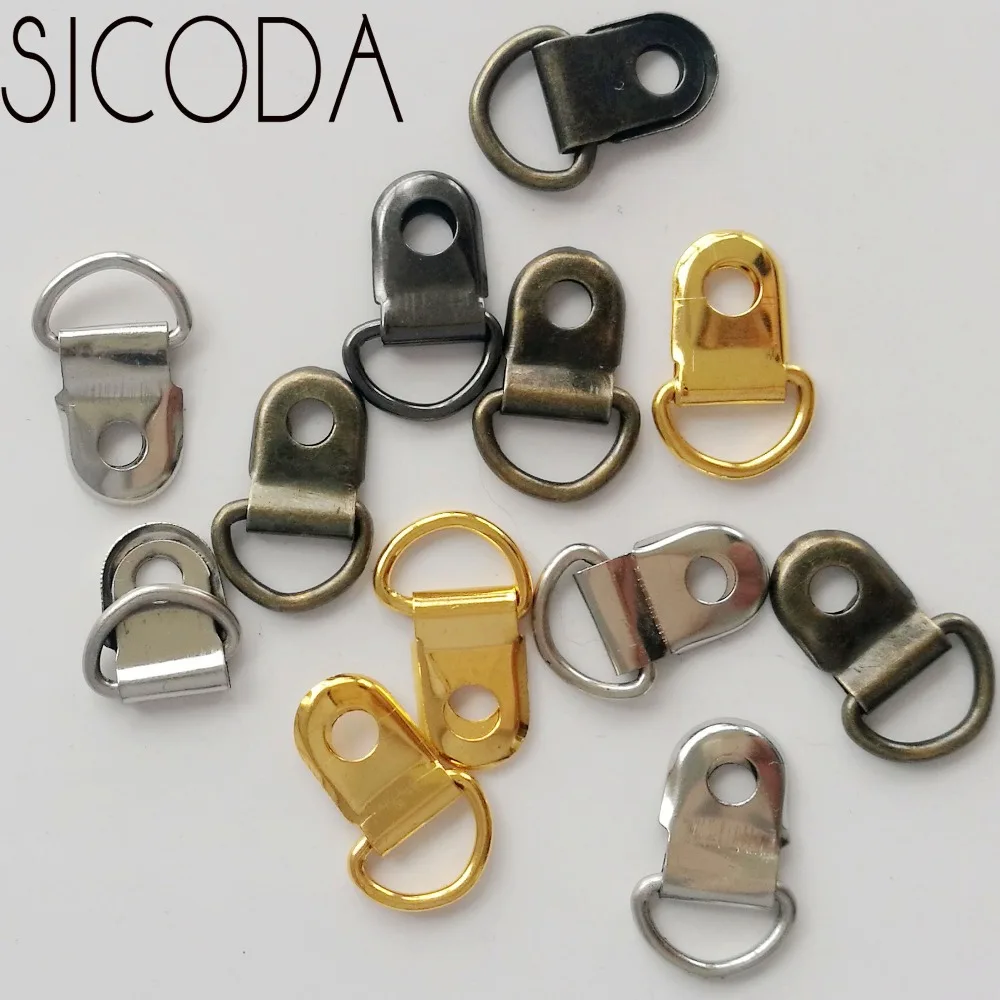SICODA 50 шт./лот античная латунь/бронза/Серебро Diy аксессуары Швейные металлические пряжки сапоги для верховой езды Пряжка Застежка для сумки