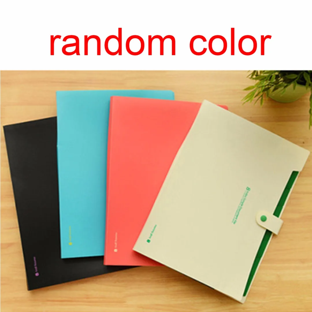 1 шт. A4 Пластик Бумага файл Обложка для папки держатель документ канцелярские