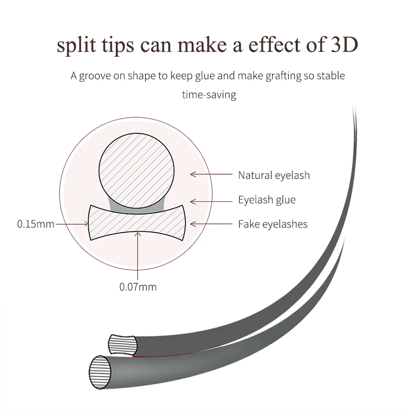 Ellipse раздельные плоские волосы 3D синтетические натуральные индивидуальное