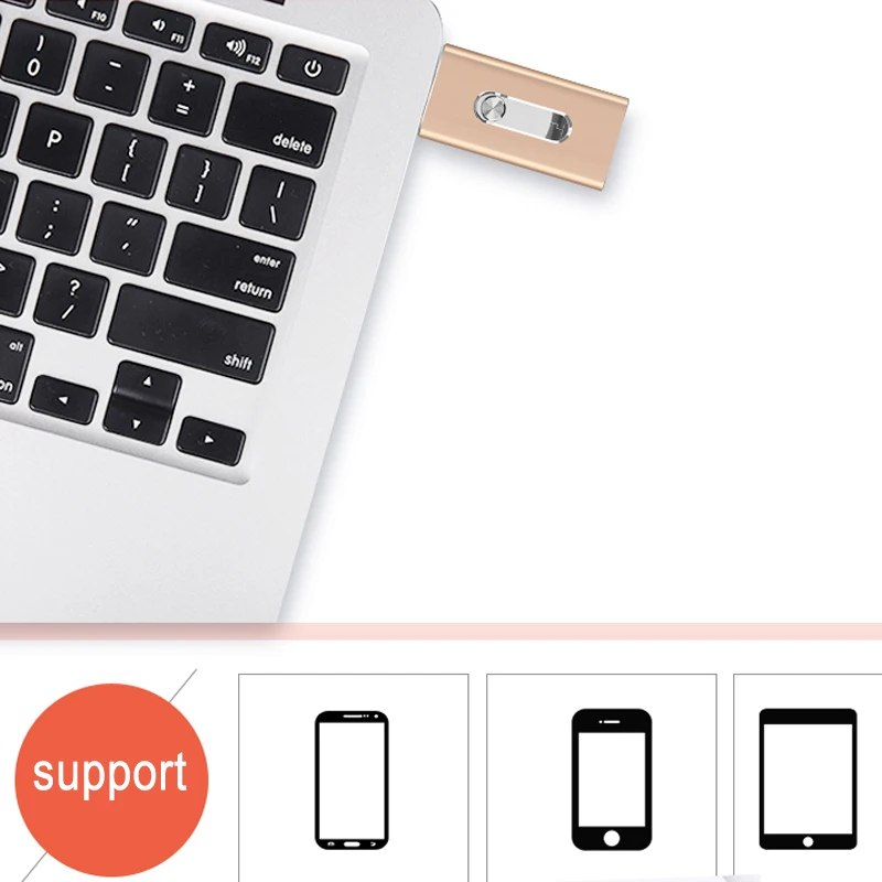 3 в 1 OTG флеш-накопитель 32 ГБ для iPhone флэш-накопитель USB 3,0 32 Гб 16 Гб 128 Гб 64 Гб Флешка для iPad Android телефон и ПК