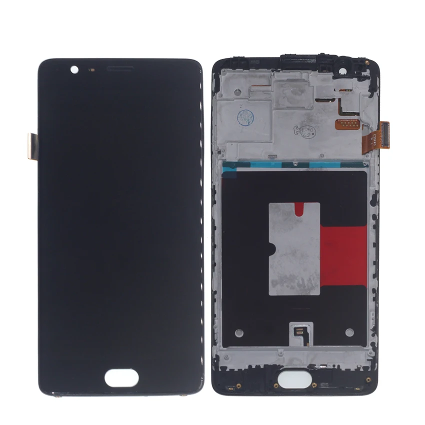 Для Oneplus 3 A3000 A3003 ЖК дисплей сенсорный экран с рамкой дигитайзер в сборе для 3T A3010