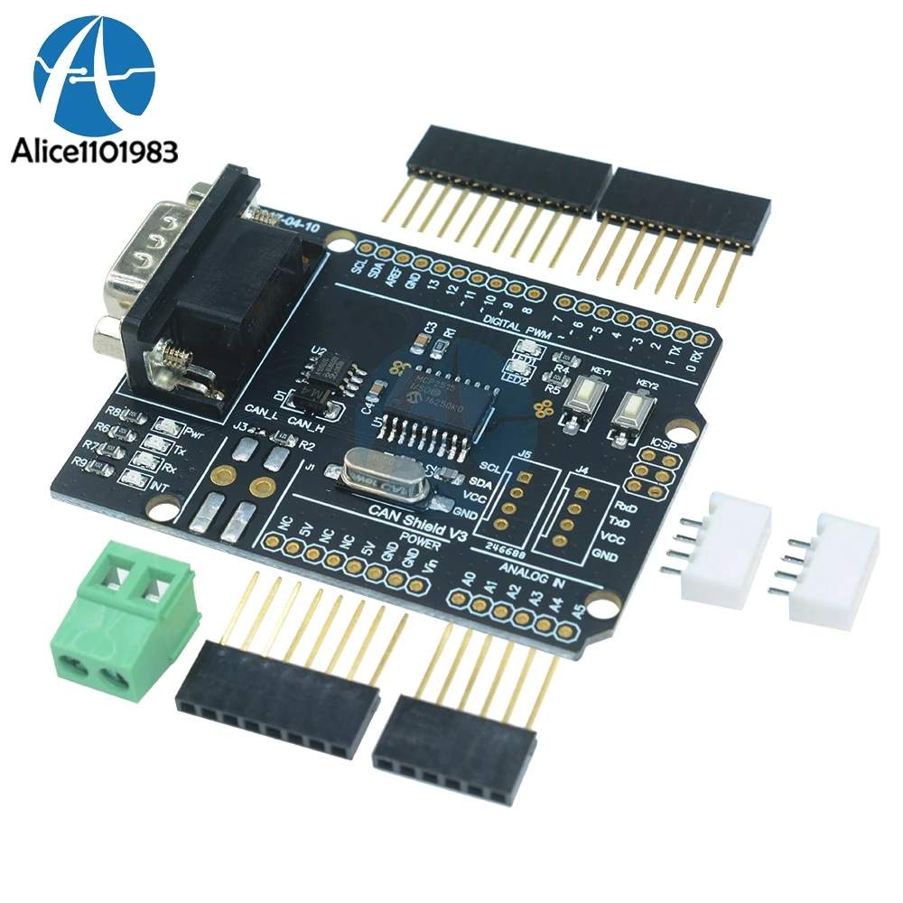 Плата управления ler Shield для Arduino модуль расширения интерфейса UART и IIC интерфейс SPI