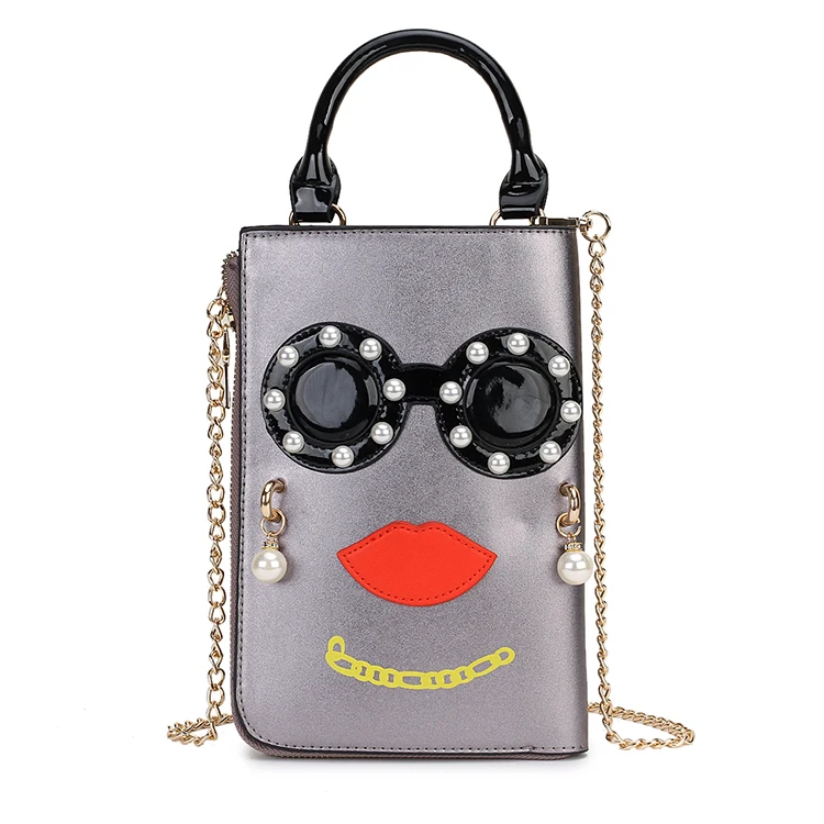 Очки солнцезащитные женские с мультяшным принтом модные повседневные тоуты из